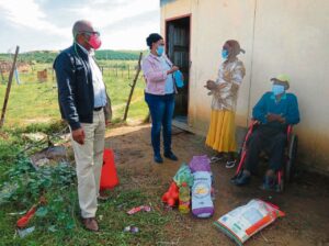 Food and sanitary hampers delivered to Eastern Cape communities