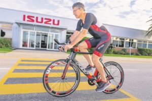 Isuzu chief to compete in Ironman World Champs