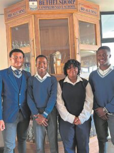 Bethelsdorp Comprehensive learners excel