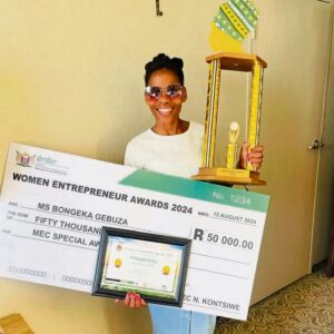 Student wins prestigious award for rabbit farming venture