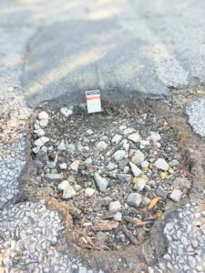 Residents left frustrated with state of local roads