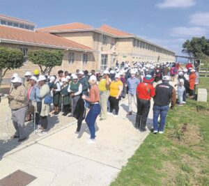 Community unites in Kwadwesi for White Cane Day march
