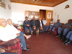 MEC, commissioner, visit family of police official killed in court
