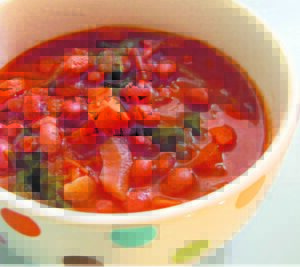 Chef shares four-bean soup lockdown recipe