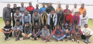 Soccer academy formed in informal settlement