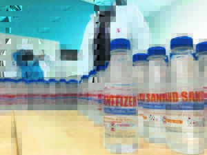 Science Centre produces sanitisers for schools, NGOs
