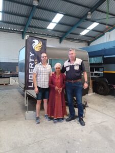 KwaZakhele family receives caravan