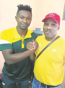 Dumse represents SA handball in Germany