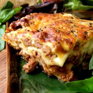 RECIPE | Nadine’s scrumptious spinach, bacon and feta lasagne