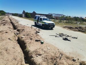 K9 members arrest cable thieves at airport