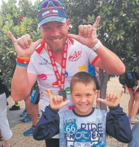 Local Ironman champs raise funds for Smile Foundation