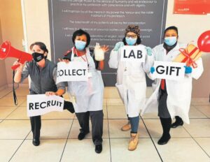 SANBS salutes female staff