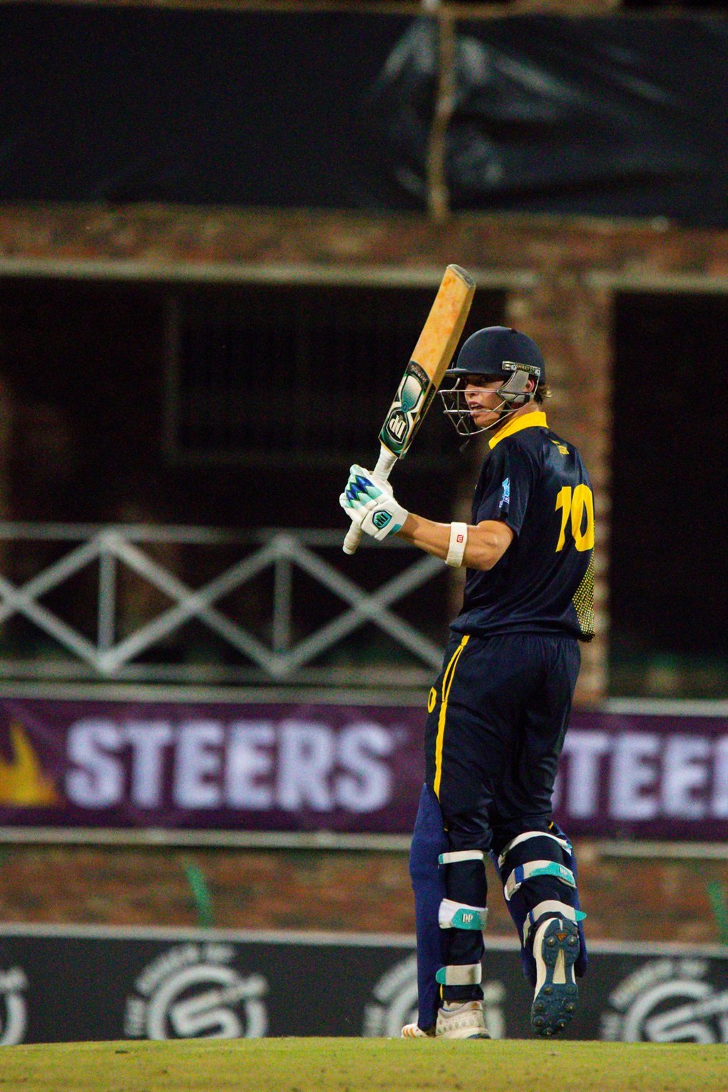 Tristan Stubbs during the varsity cricket match be