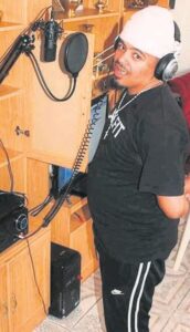 Local rapper offers recording time to artists