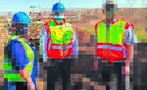 Aging western area pipeline given much-needed upgrade