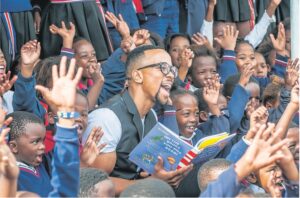 Maps Maponyane takes a stand to improve literacy