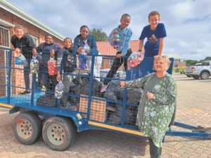 Recycling at Kabega Primary School
