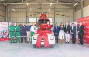 Life-saving donation for AMS