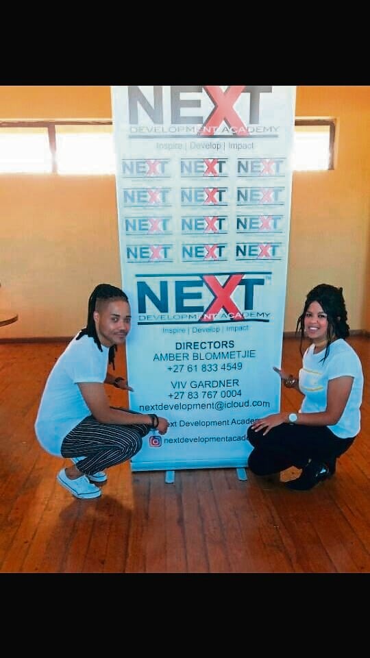 Viv Gardner and Amber Blommetjie