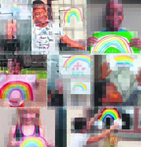 Make a rainbow: Kabega Primary learners reminded to have hope