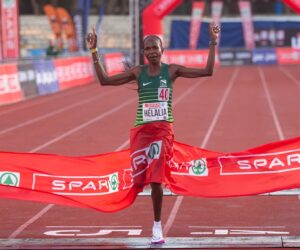 Veteran Johannes wins SPAR race in world class time