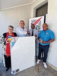 White boards for Joe Slovo School