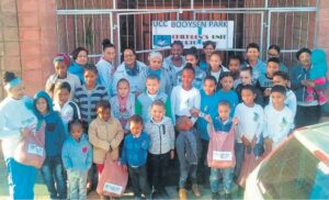 Children learn the gift of giving through outreach