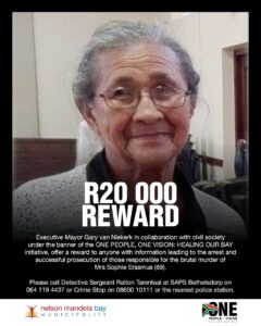 Mayor and civil society raise R20 000 reward to apprehend murderer(s)