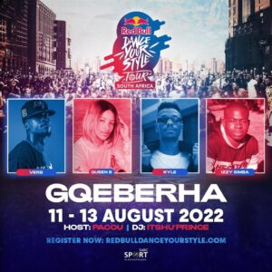 Red Bull Dance Your Style qualifier auditions heading to Gqeberha