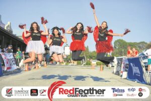 Cheering for charity