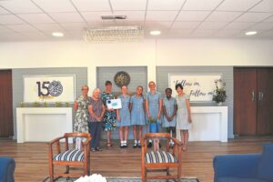 Children’s Feeding Trust thank Collegiate Junior for huge donation