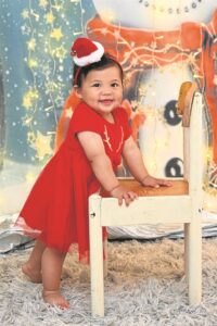 We are looking for our front page Christmas Baby