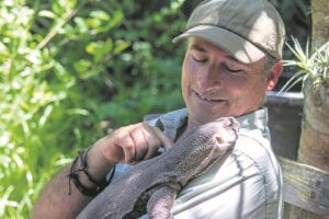 ‘Snake man’ makes TV debut