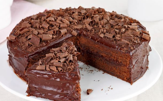 Chocolate cake with espresso.