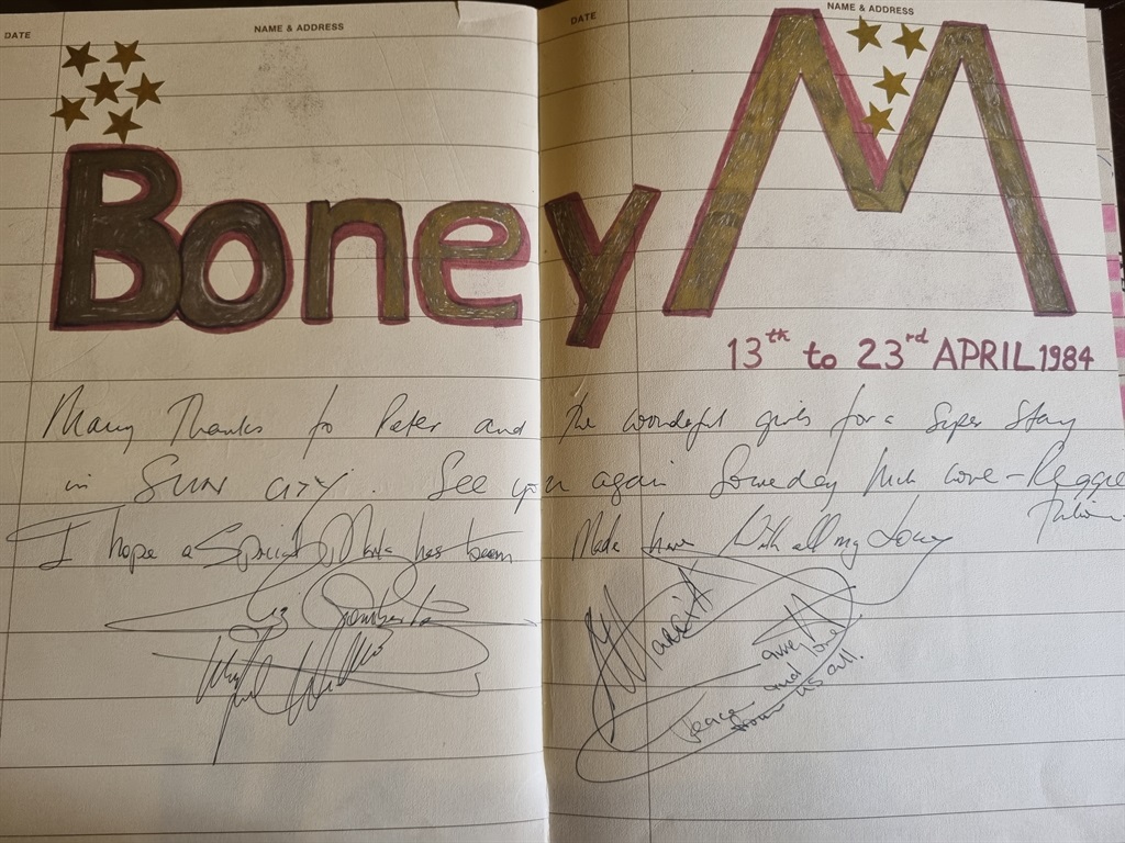 Boney M was one of the bands that stayed at The Pa