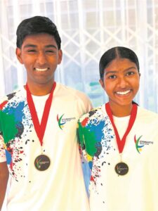 Teens receive gold in SA Games Gymnastics