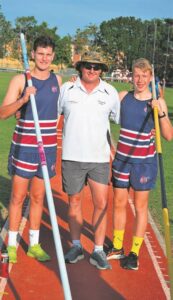 Framesby atlete skitter