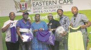MEC hands over sport attire, equipment