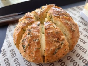 RECIPE | Claire Baillie’s bread with a cheesy garlic twist