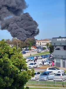 WATCH | Woman allegedly torches bus in Gqeberha