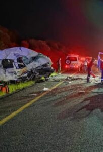 Nine perish in N2 head-on collision