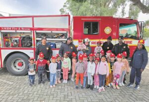 Sidwell firefighters teach kids fire safety