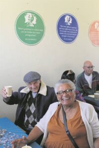 Elderly treated on Madiba Day