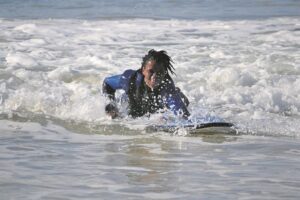 Riding a wave of excitement at surf school
