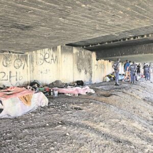 Patrol held on 3rd Avenue Dip homeless persons