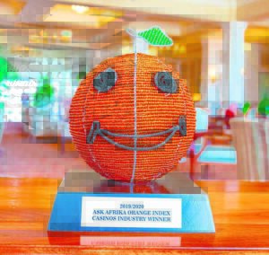 Boardwalk Casino scoops prestigious award