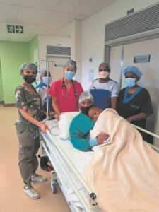 NMB toddler wheeled into heart surgery in mother’s arms