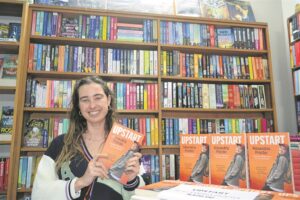 ‘Upstart’ author Alexandria Procter brings book launch home