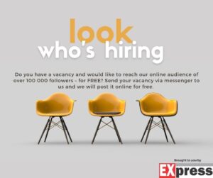 Look who is hiring: Advertise your vacancies for free (limited time only)