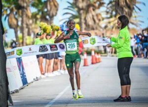 World records are the theme for the Nedbank Runified Breaking Barriers 50km